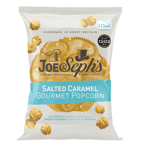 Salted Caramel Popcorn 23g 1x22 Joe & Seph