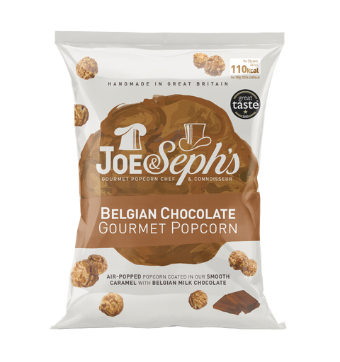 Belgian Chocolate Foil Pack 23g 1x22 Joe & Seph