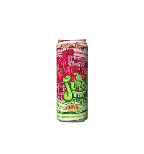 Arizona Tea 99 Cent Can Cherry Cherry Lime Rickey 23.5oz 1/24ct