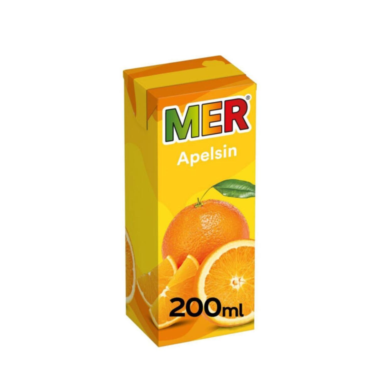 MER Appelsin 200ml (Datotilbud) | MER | Fri frakt over 500,-