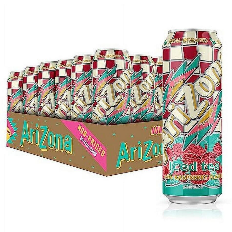 Arizona Raspberry Tea 24x650ml | Arizona Tea | Fri frakt over 500,-
