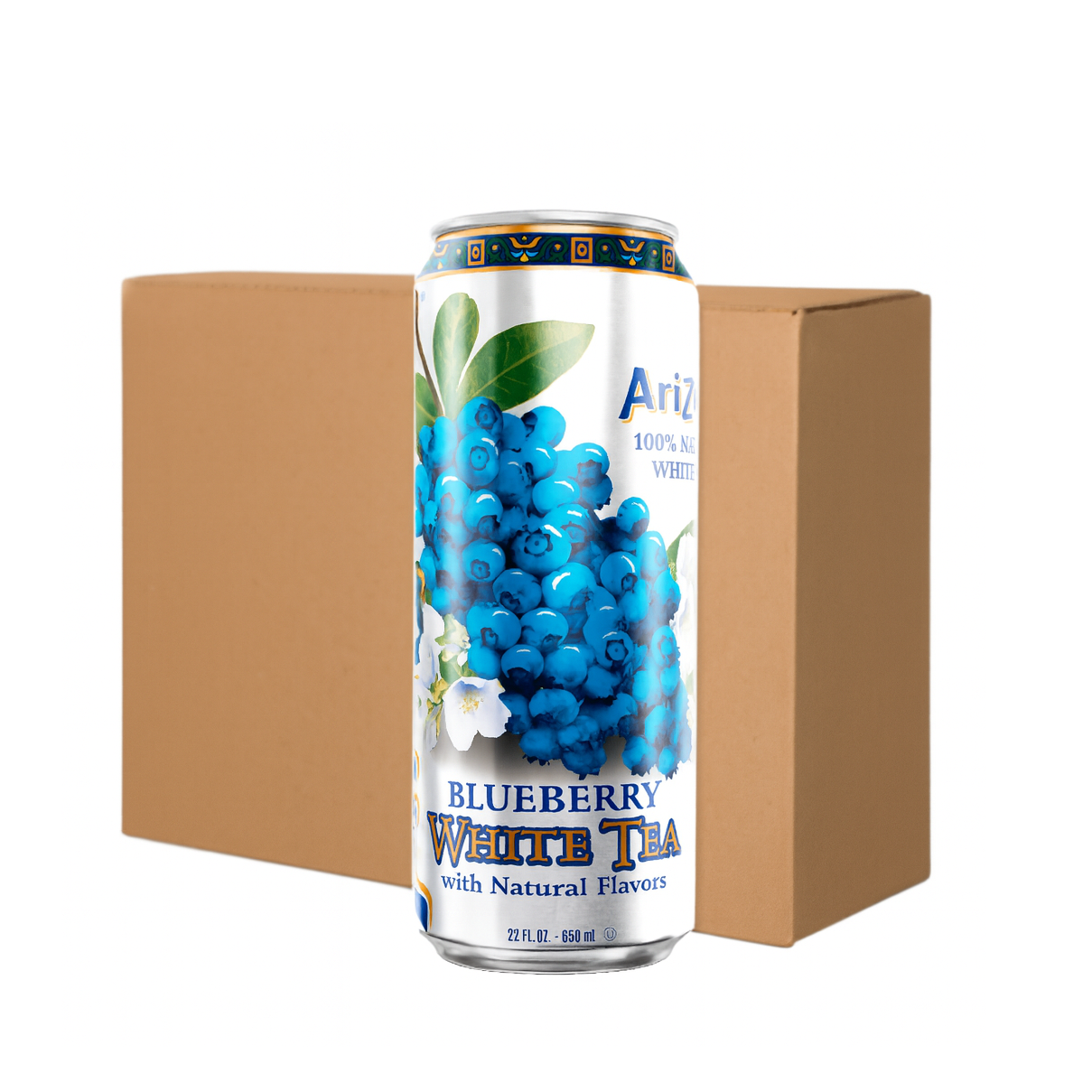 Arizona Blueberry White Tea 24x650ml | Arizona Tea | Fri frakt over 500,-