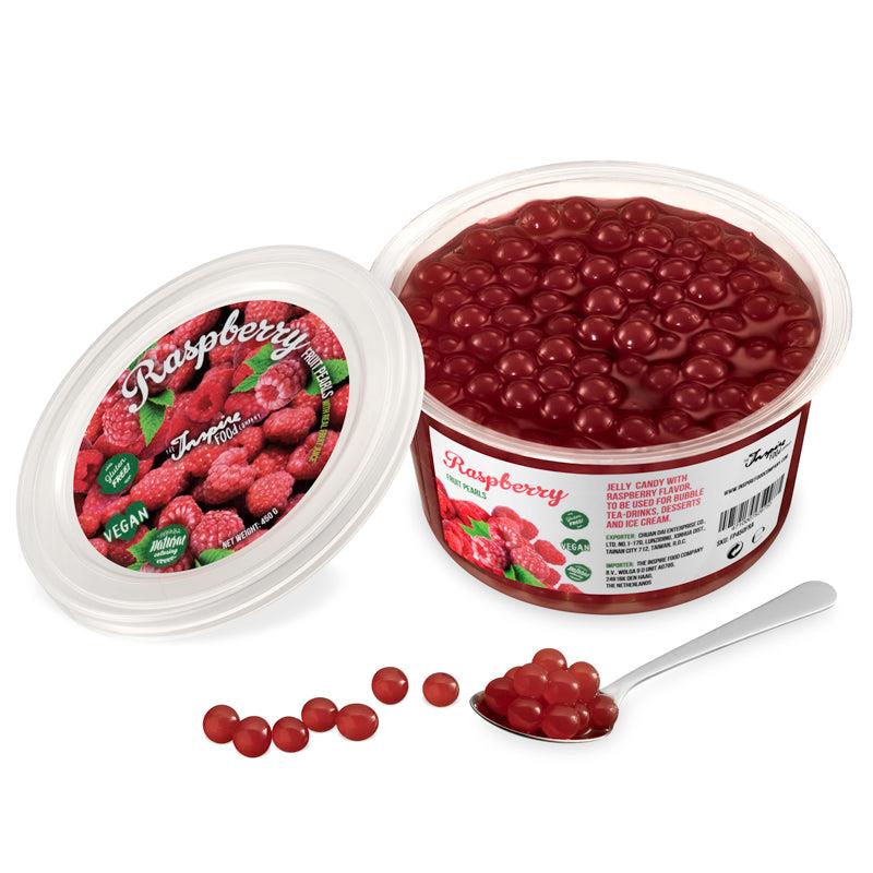 Wawa Raspberry Boba Popping Boba Raspberry (Datotilbud) 450g | The Inspire Food Company ...